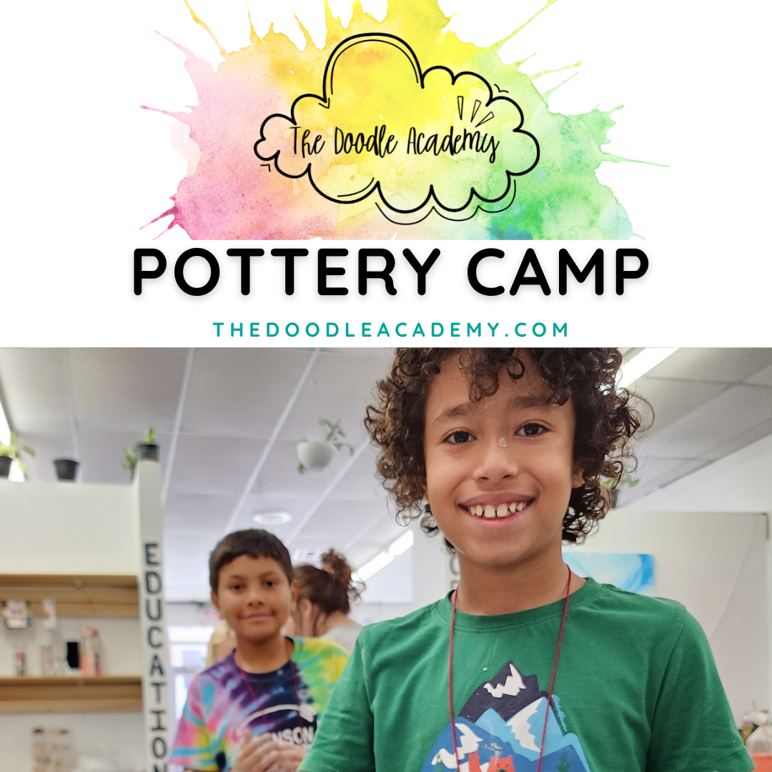 Pottery Camp June 2428 2024 The Doodle Academy LLC